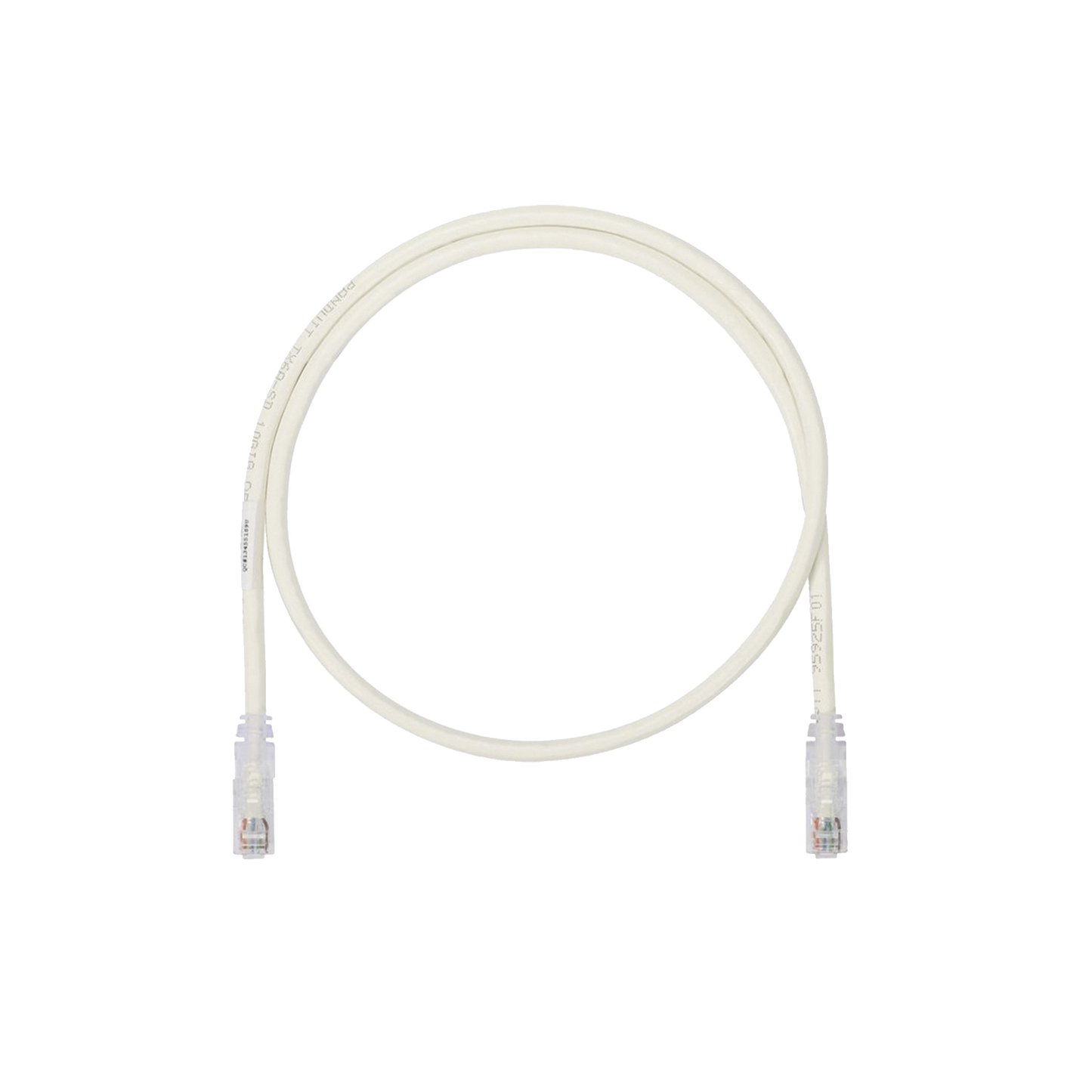 Cable de Parcheo UTP, Cat6A, 24 AWG, CM, Color Blanco, 1.5 Metros (4.92 Pies)