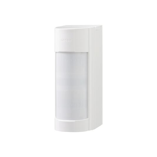 Detector de Movimiento Pasivo / Inalambrico (Alimentación) / 100% Exterior / Compatible con cualquier panel de alarma