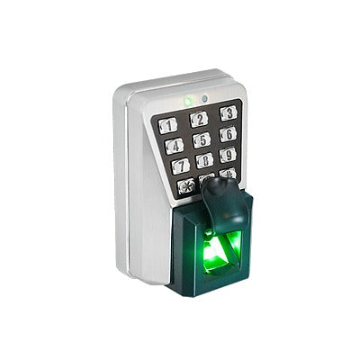 Lector Biométrico de Huella y Proximidad / 3,000 Huellas 30,000 Tarjetas / Teclado / IP65 Antivandalico / TCP/IP RS485 / Control de Acceso