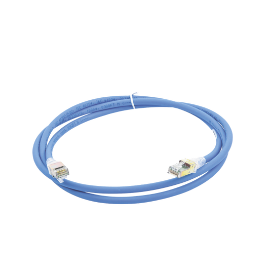 Patch Cord Z-MAX Cat6A UTP, CM, 1.52 Metros (5 Pies), Color Azul, Versión Bulk (Sin Empaque Individual)